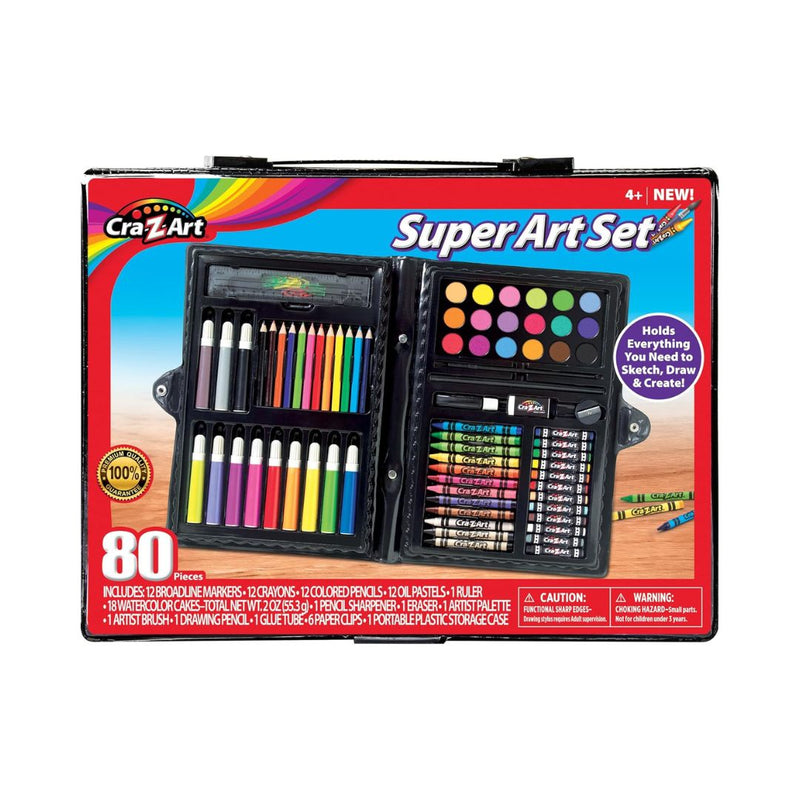 Cra-Z-Art 80 Piece Art Set
