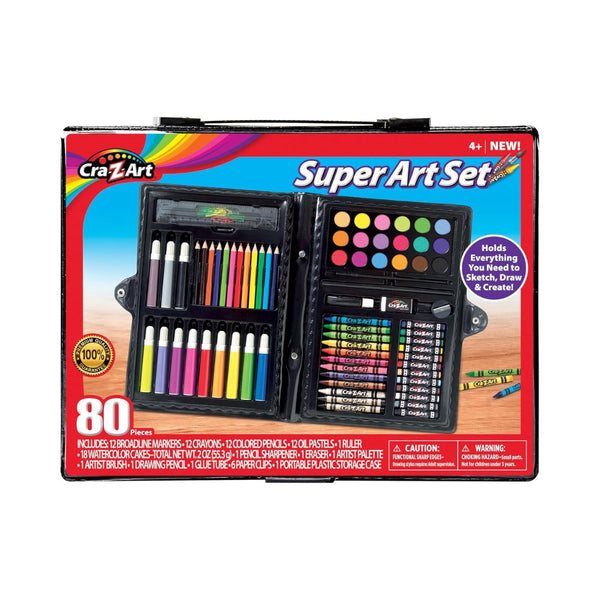 Cra-Z-Art 80 Piece Art Set