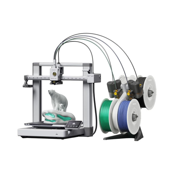 Bambu Lab A1 Combo, A1 3D Printer and AMS lite, Support Multi-Color 3D Printing