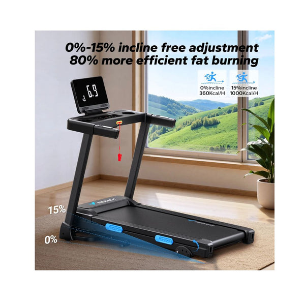 MERACH Folding Treadmill 300 lbs Capacity