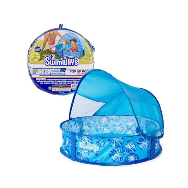 SwimWays Pop-Up Baby Pool with Canopy