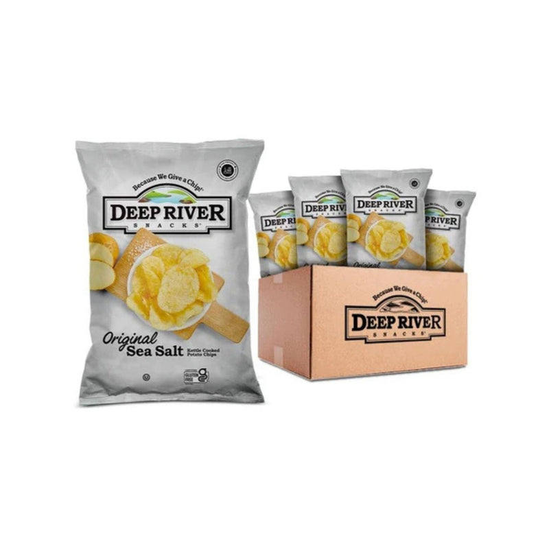 24 Bags Deep River Kettle Chips