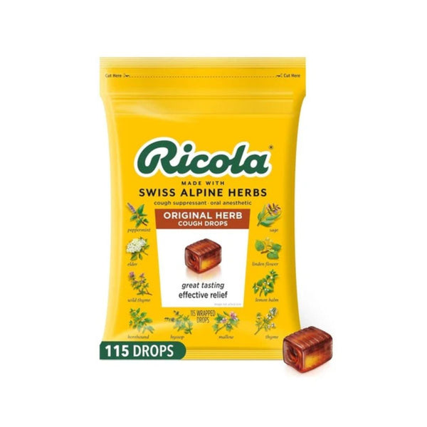115 Ricola Original Herb Cough Drops