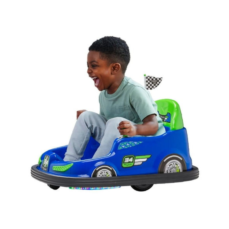 Kid Trax 6V 360° Spin Bumper Car Ride-On Toy