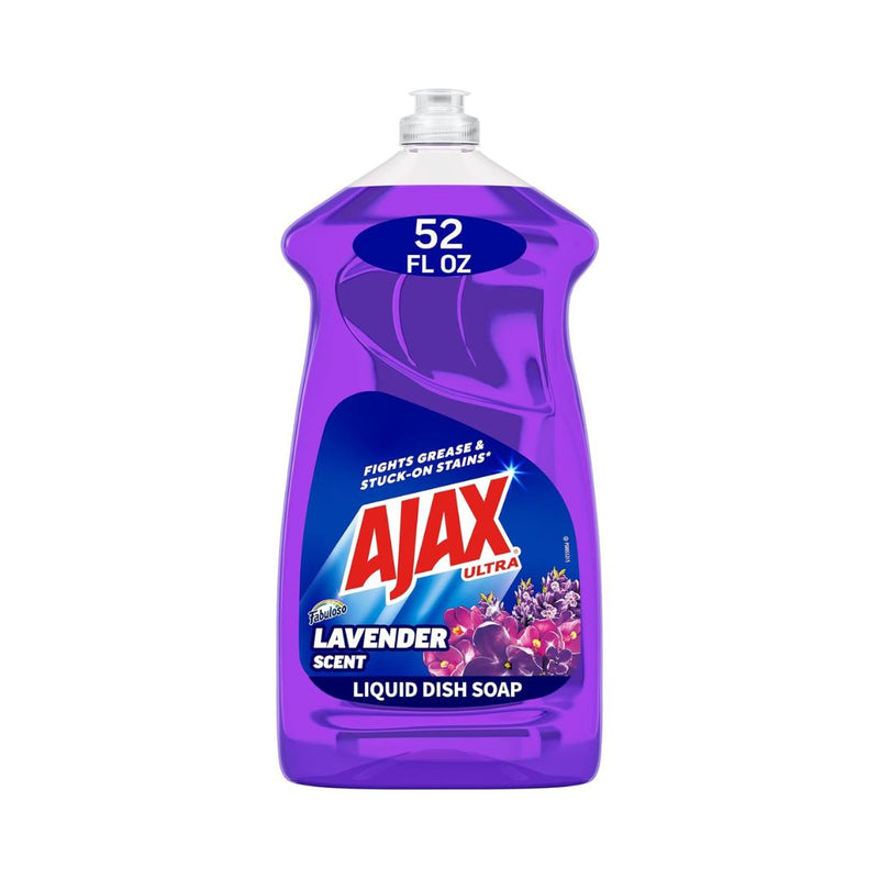 Ajax Ultra Liquid Dish Soap With Fabuloso, Lavender Scent