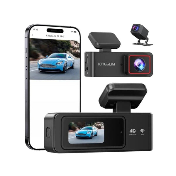 Dual Dash Cam with 64GB Card