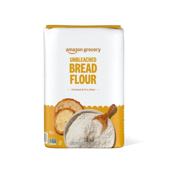 5-Lb Bag of Amazon Unbleached Enriched Bread Flour