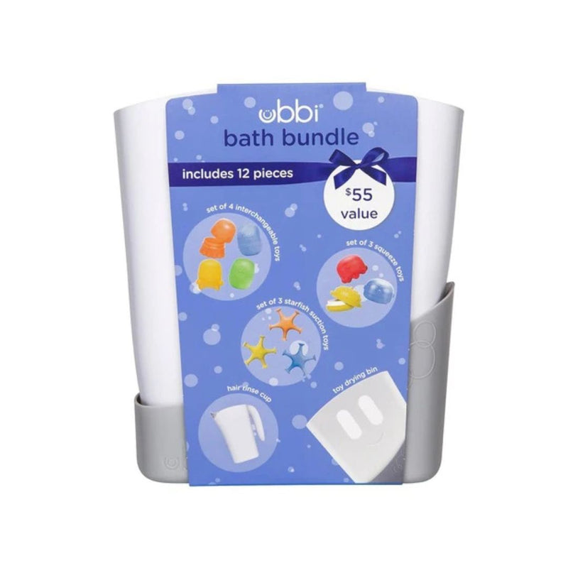 Ubbi Bath Toy & Drying Bin Gift Set