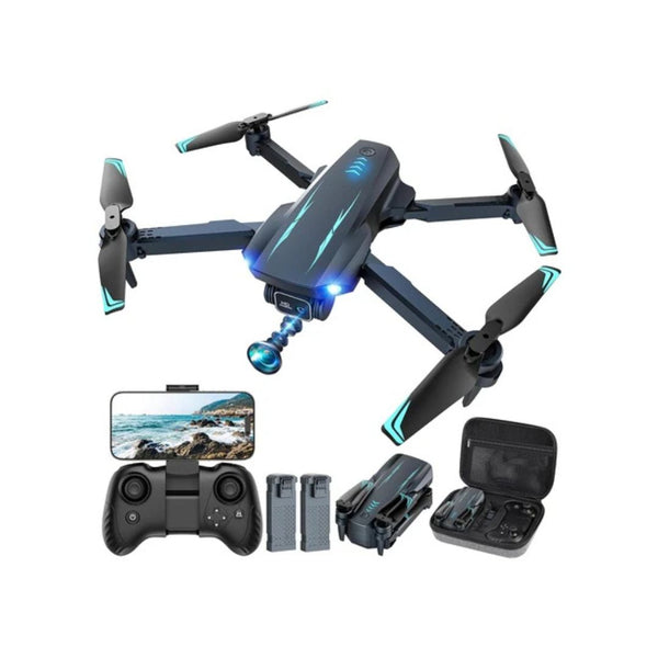 1080P FPV Camera Drone with Altitude Hold, 3D Flip & 2 Batteries