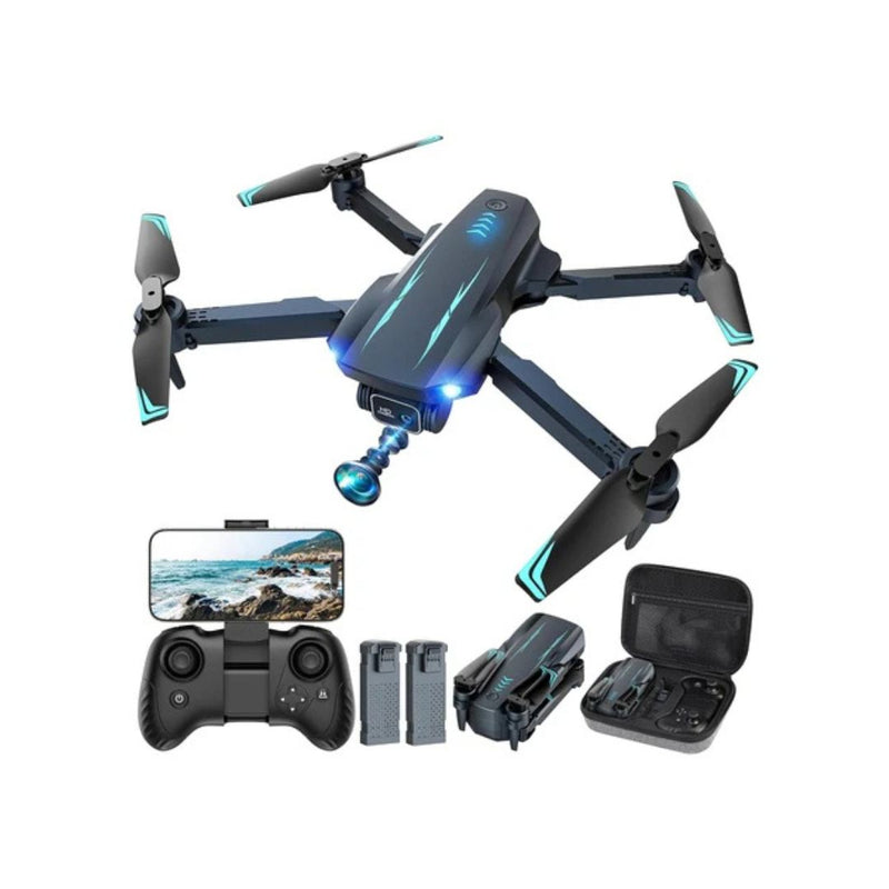 1080P FPV Camera Drone with Altitude Hold, 3D Flip & 2 Batteries