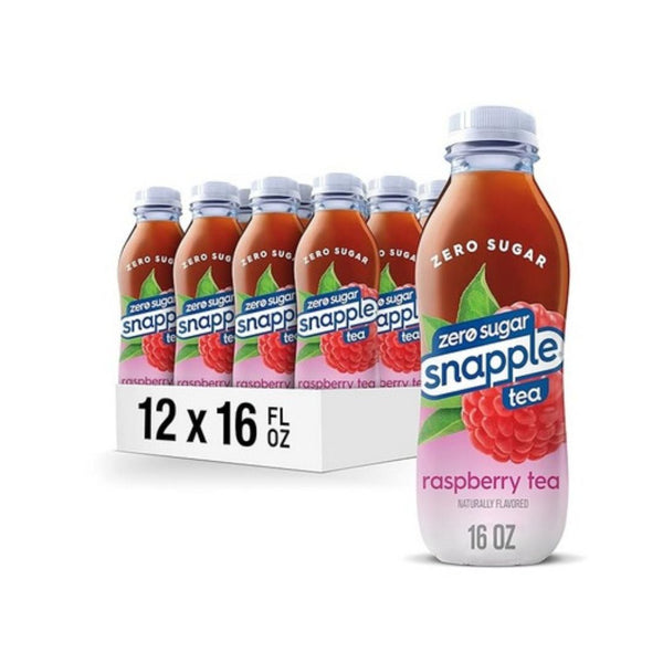 12-Pack Snapple Zero Sugar Raspberry Tea