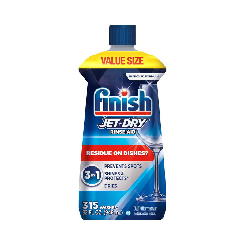 Finish Jet-Dry Dishwasher Rinse Aid 32oz