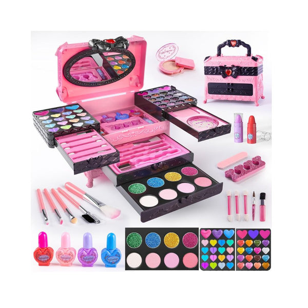 66-Piece Kids Makeup Sets for Girls