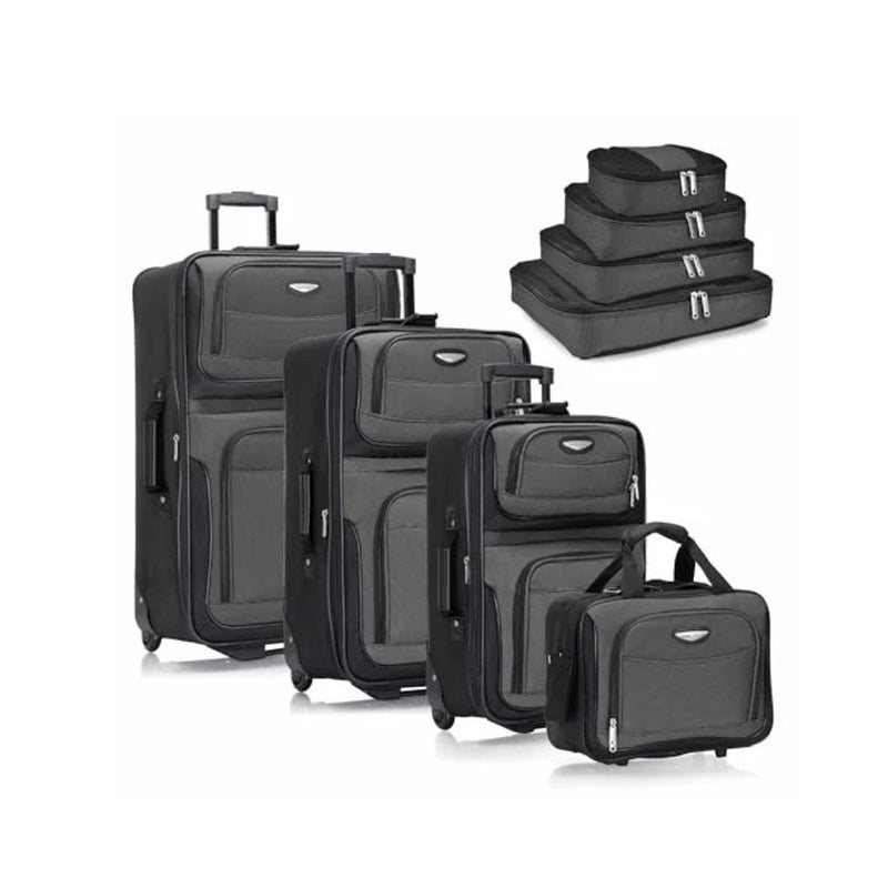 Travel Select Amsterdam 8-Piece Expandable Luggage Set