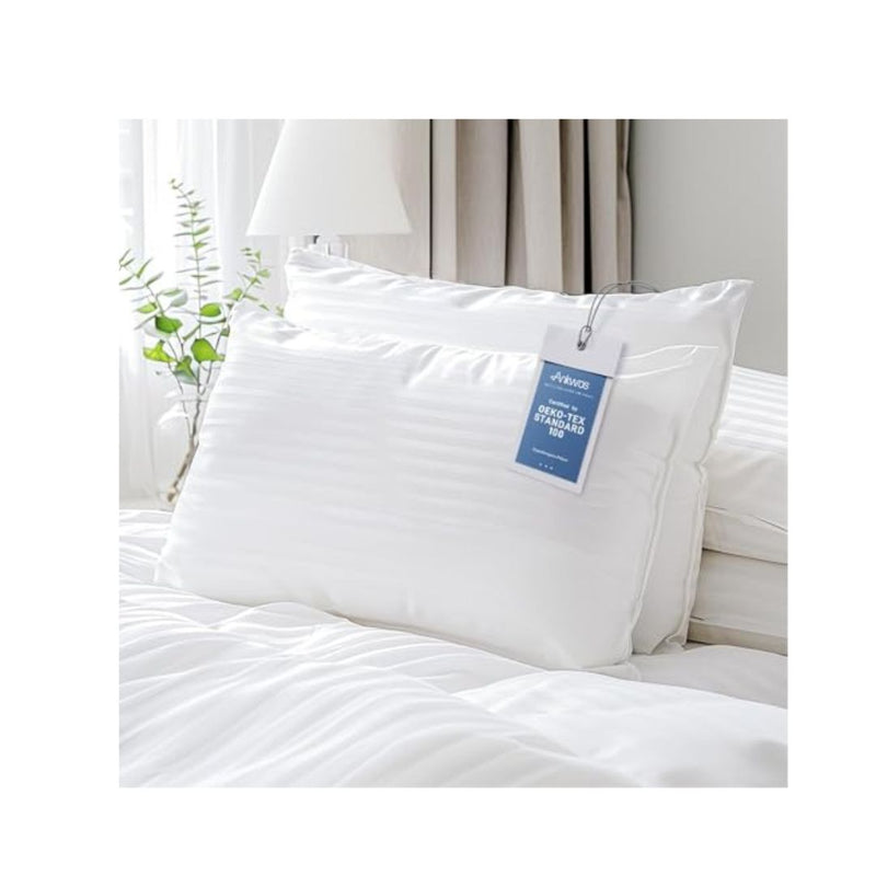 2 Pack Hypoallergenic Cooling Queen Side Sleeper Pillows