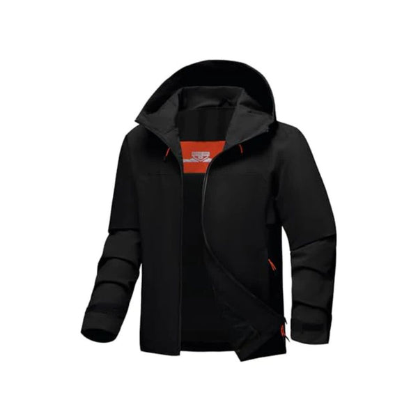 Waterproof Lightweight Hooded Softshell Rain Jacket