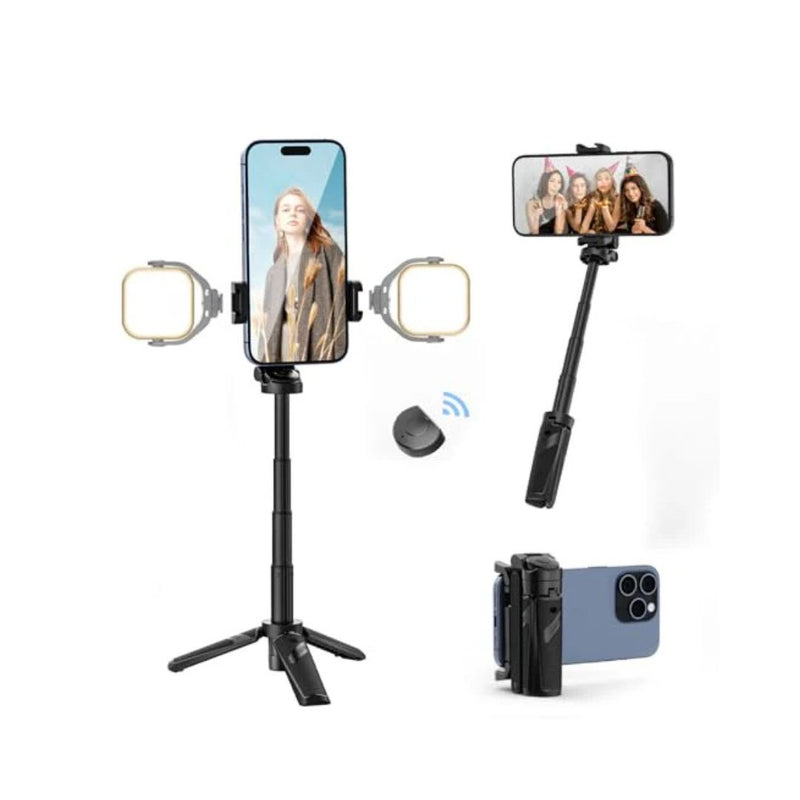 3-in-1 Selfie Stick Tripod with Remote