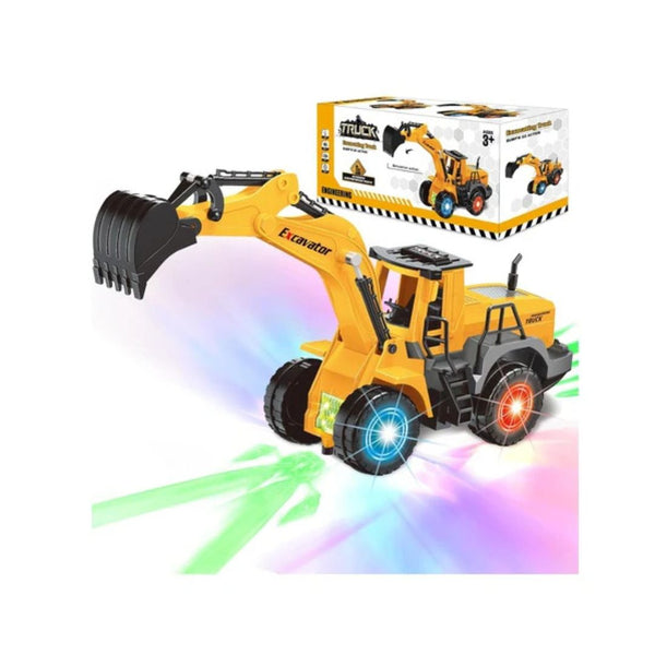 Excavator Toy Truck with Lights & Music