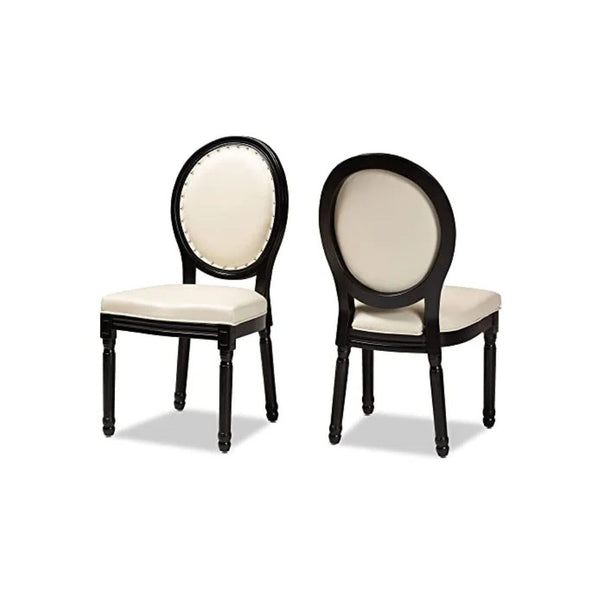 2 Baxton Studio Louis Dining Chairs