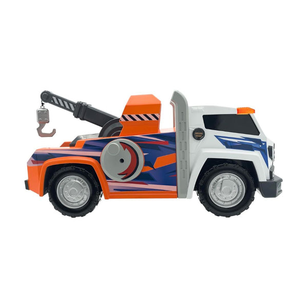 15-inch Mighty Fleet Power Movers Interactive Tow Truck Toy