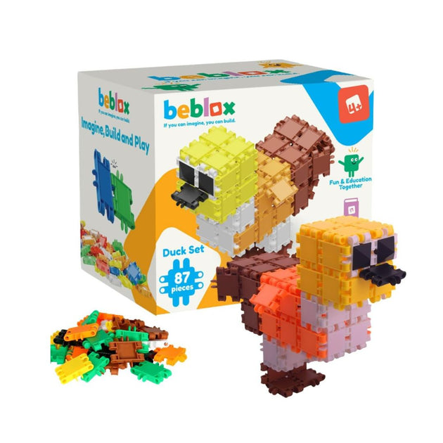 87-Piece BEBLOX Building Blocks Duck Set – simplexdeals