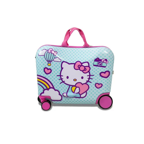 Kid's Sanrio Hello Kitty Character Ride On Scooter Hardside Luggage