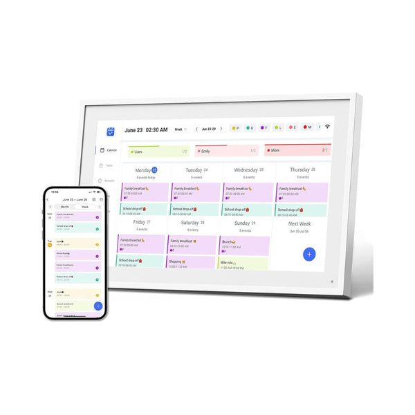 10.1" Digital Interactive Home Calendar Planner And Photo Frame