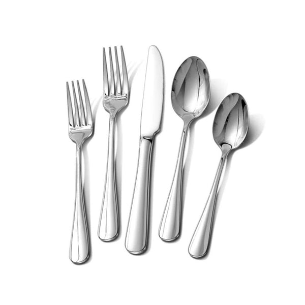30 Piece Stainless Steel Silverware Flatware Set