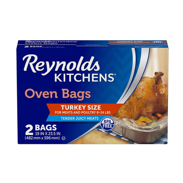 2-Count Reynolds Kitchens Turkey Size Oven Bags