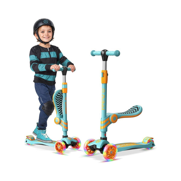 3-Wheel Scooter with Seat for Kids