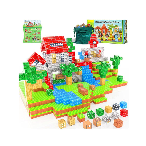 100Pc Magnetic Building Blocks
