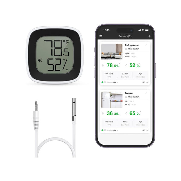 Bluetooth Refrigerator Thermometer