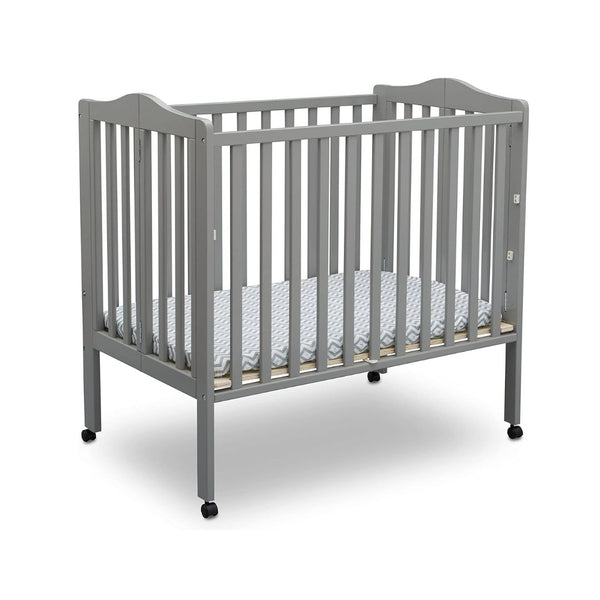 Delta Children Folding Portable Mini Baby Crib (2 Colors)
