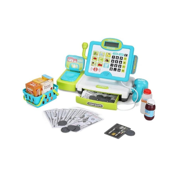 Pretend Play Cash Register Toys with Scanner