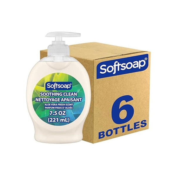 6-Pack Softsoap Moisturizing Liquid Hand Soap