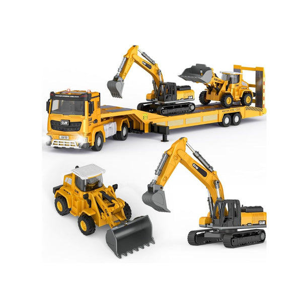Construction Truck Toy Set