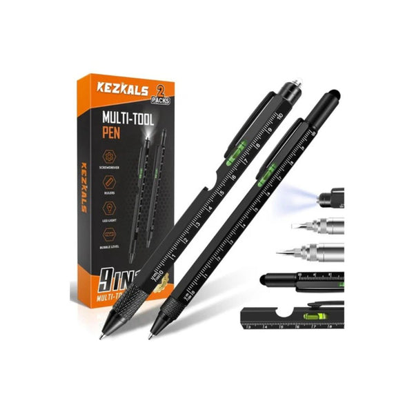 2-Pack 9-in-1 Multitool Pens