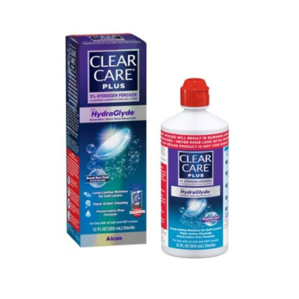 CLEAR CARE PLUS Cleaning & Disinfecting Contact Lens Solution