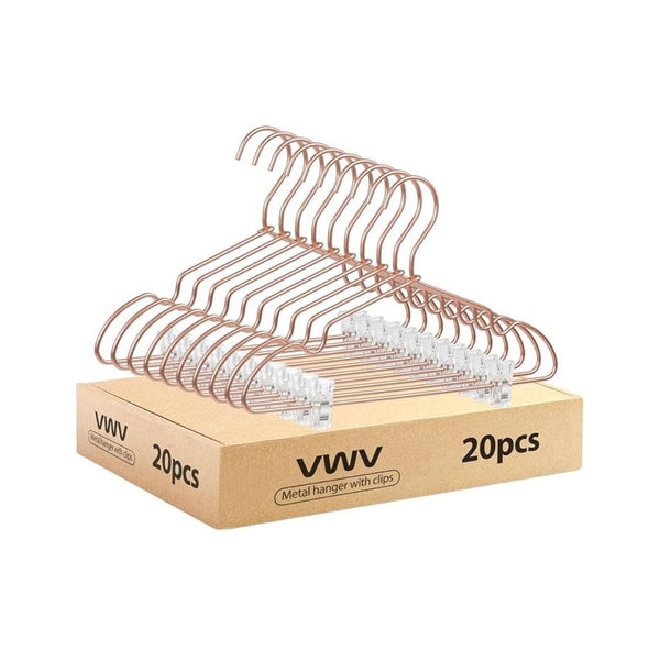 20-Pack Aluminum Clothes Hangers
