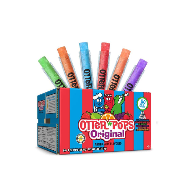 80 Otter Pops Freezer Bars