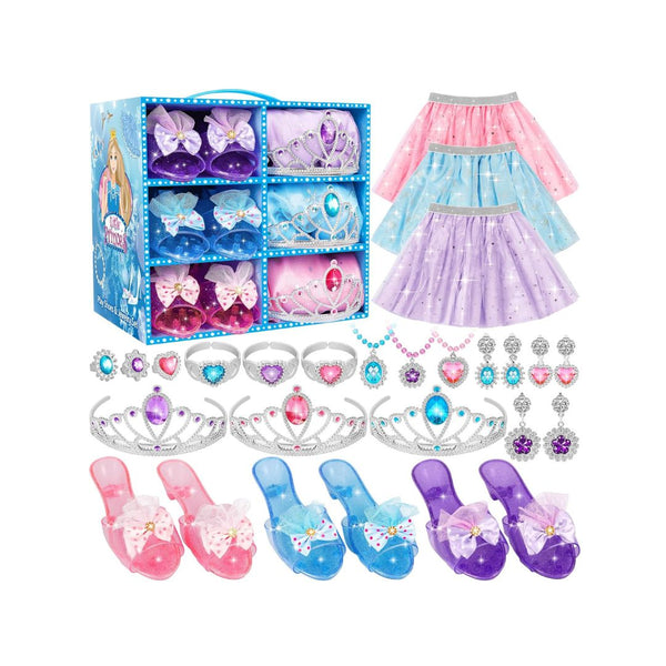 Princess Dress Up Toys & Jewelry Boutique Set
