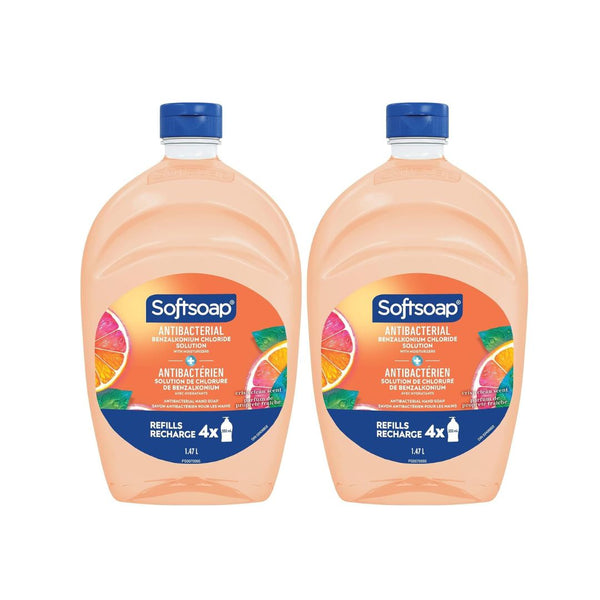 2-Pack Softsoap Antibacterial Refill 50oz
