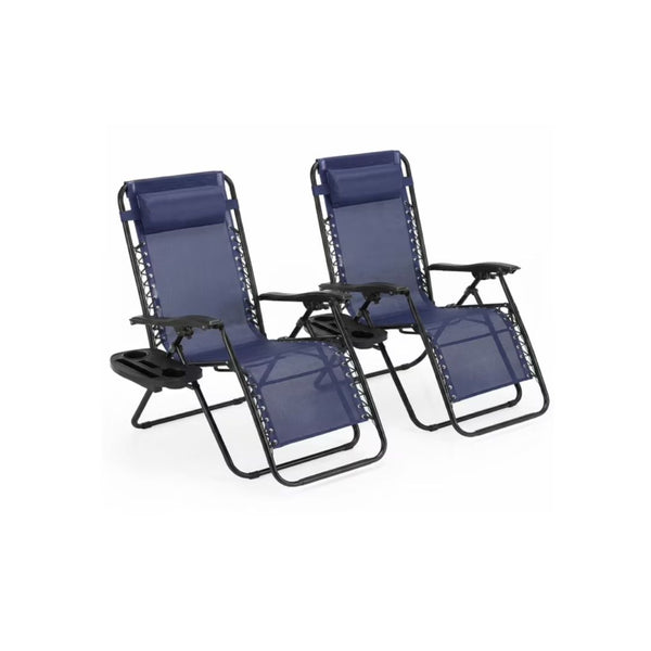 2-Pack Zero Gravity Lounge Chairs