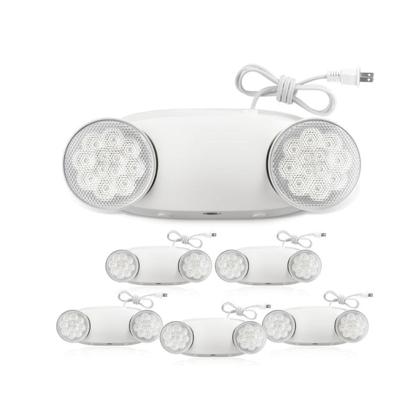 6 Pack Emergency Lights