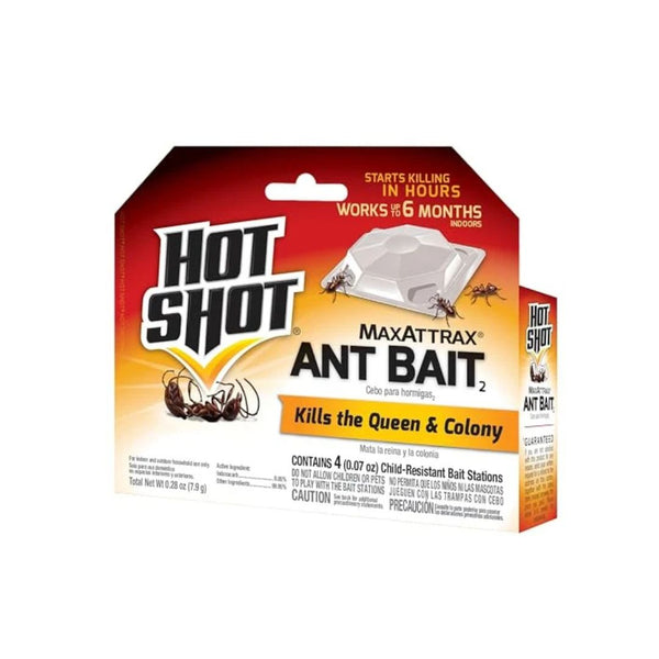 4 Pack Hot Shot Ant Bait Stations