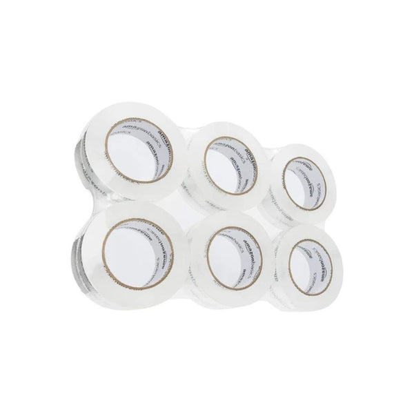 6 Rolls Amazon Basics Packing Tape