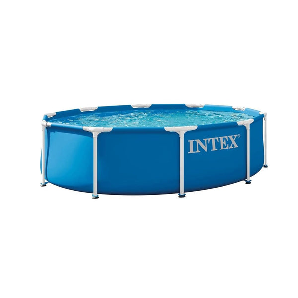 INTEX 10Ft X 30In Metal Frame Above Ground Swimming Pool