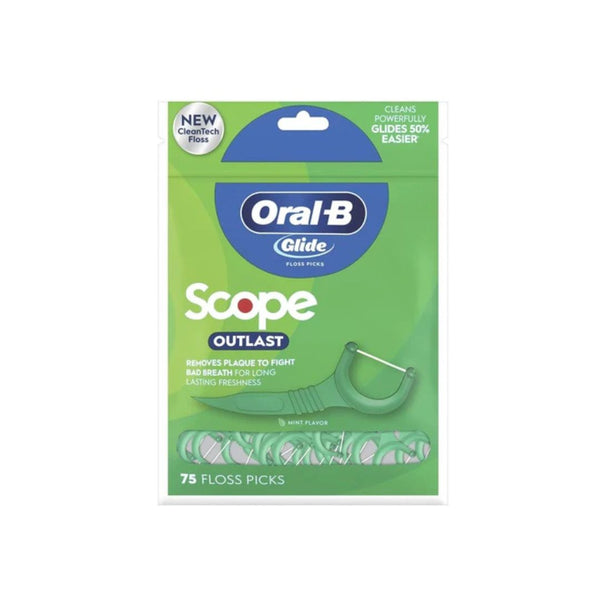 75 Oral-B Glide Scope Floss Picks