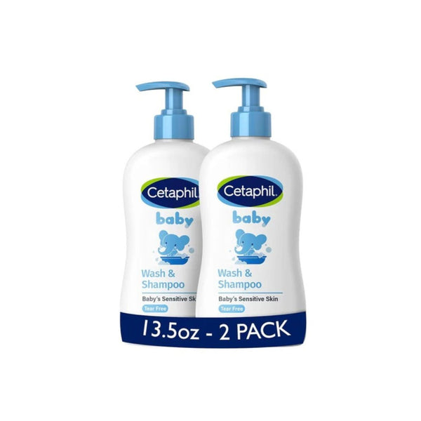 2-Pack Cetaphil Baby Wash & Shampoo