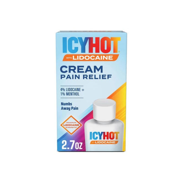 Icy Hot Max Strength Lidocaine Pain Relief Cream